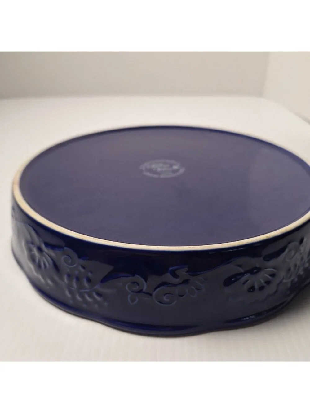 THE PIONEER WOMAN STONEWARE PIE/CAKE/DISH VIBRANT CELIA FLORAL PATTERN #2912DMT